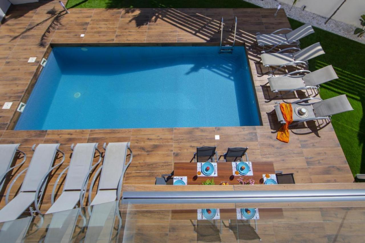 Tsokkos Family Villa - Pool Garden Walk To Beach بروتاراس المظهر الخارجي الصورة
